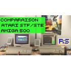 L'Atari ST 3⁄3 : Comparaison STF⁄STE⁄Amiga 500